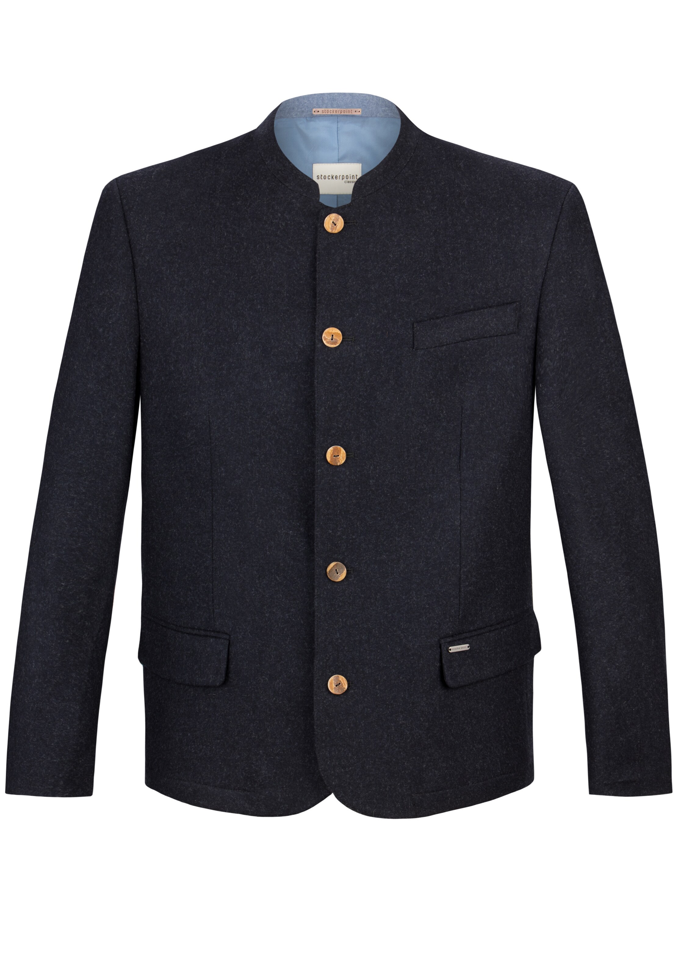 STOCKERPOINT Regular Fit Sakko 'Xaver' in Blau: Vorderseite