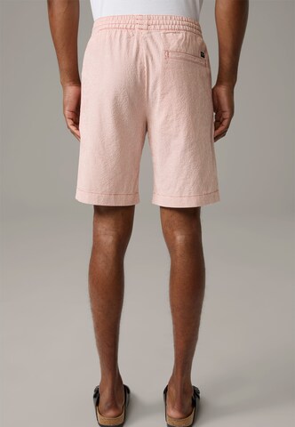 STRELLSON Regular Shorts 'Kaji' in Rot