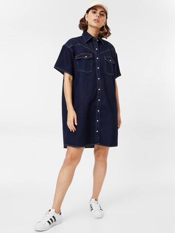 LEVI'S ® Dolga srajca 'Elowen Western Dress' | modra barva