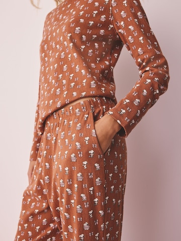 Next - Pijama en marrón