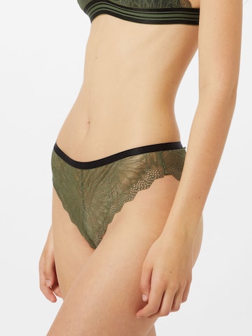 BeckSöndergaard Thong 'Florinia' in Green: front