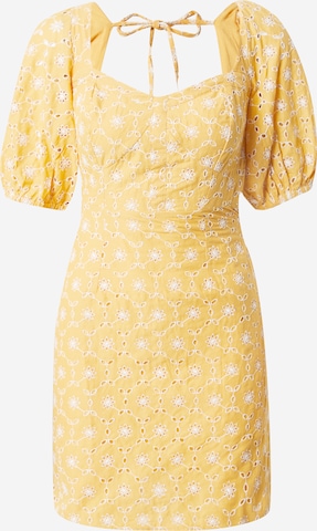 Dorothy Perkins Summer dress in Yellow: front