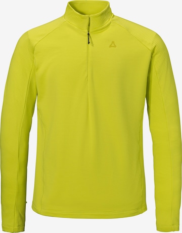 Schöffel Sportpullover 'Energio' in Gelb: Vorderseite