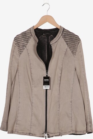 SAMOON Jacket & Coat in XXXL in Beige: front