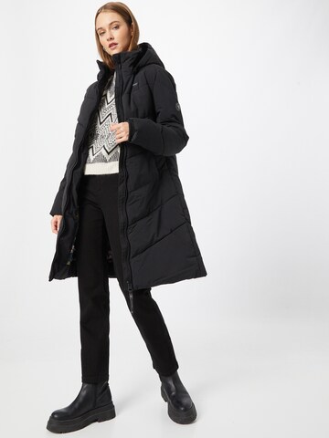 Ragwear Winter Coat 'Rebelka' in Black