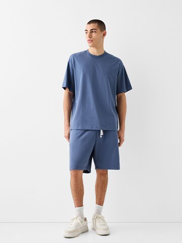 Bershka Joggingpak in Blauw