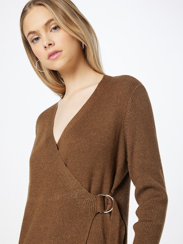 OBJECT Knit Cardigan 'FAE THESS' in Brown