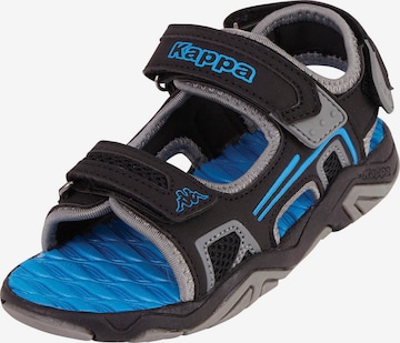 KAPPA Sandals & Slippers 'Milos II' in Black: front