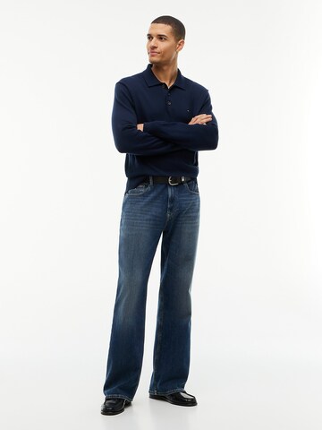Tommy Jeans Bootcut Jeans 'Ryan' in Blauw