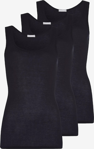 Hanro Undershirt 'Ultralight' in Black: front