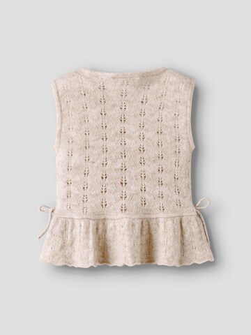 NAME IT - Jersey en beige