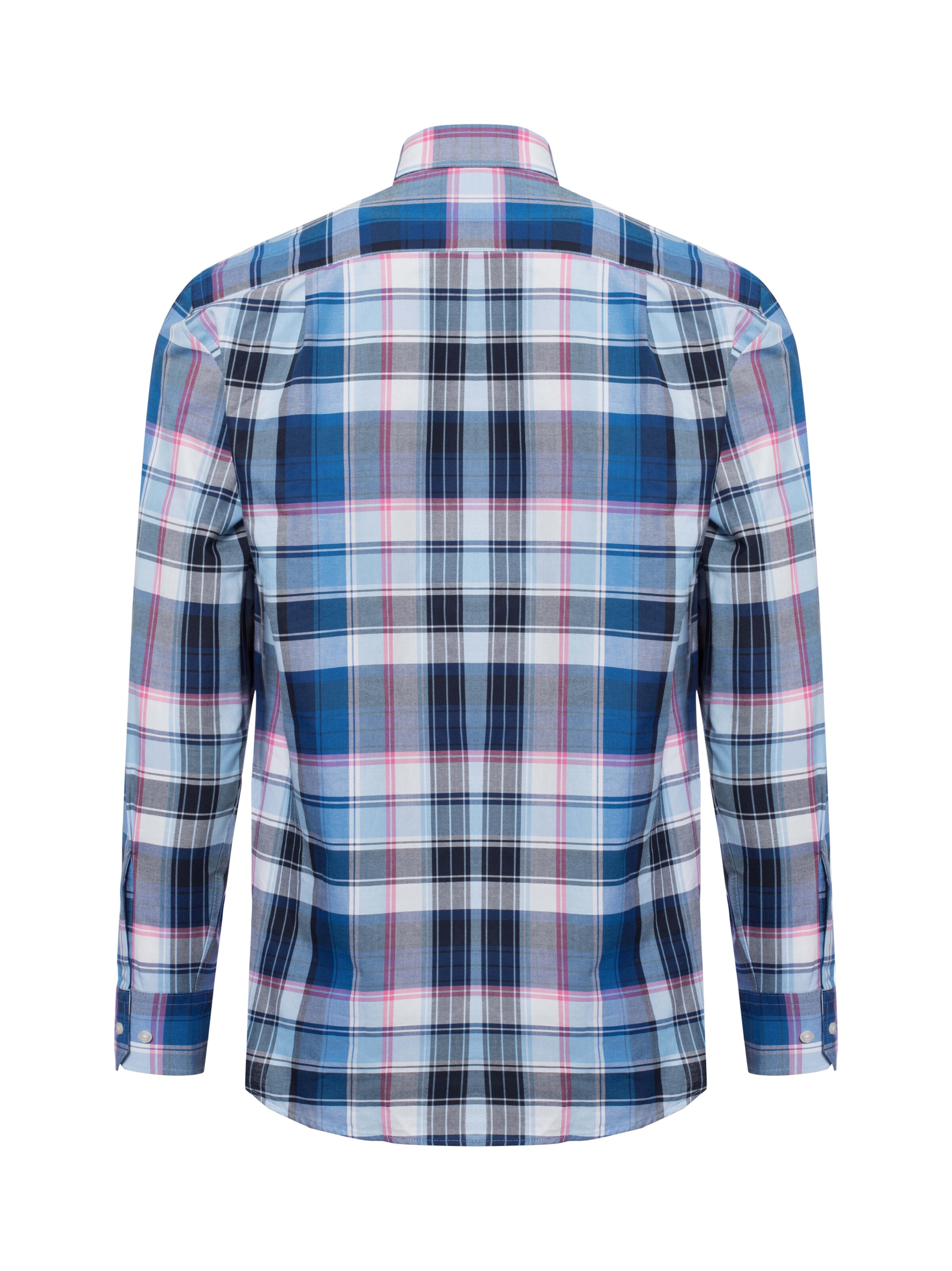 Andrew James Regular Fit Freizeithemd ' ' in Blau