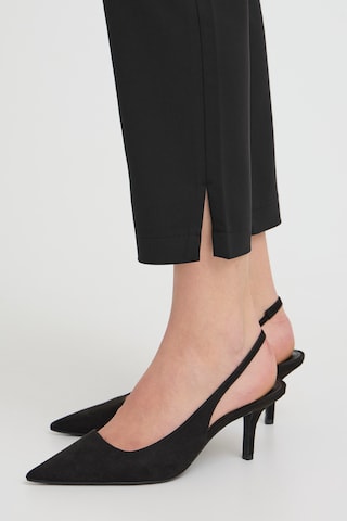 Pulz Regular Trousers in Black