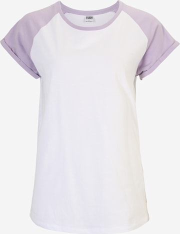 Urban Classics - Camiseta en blanco: frente