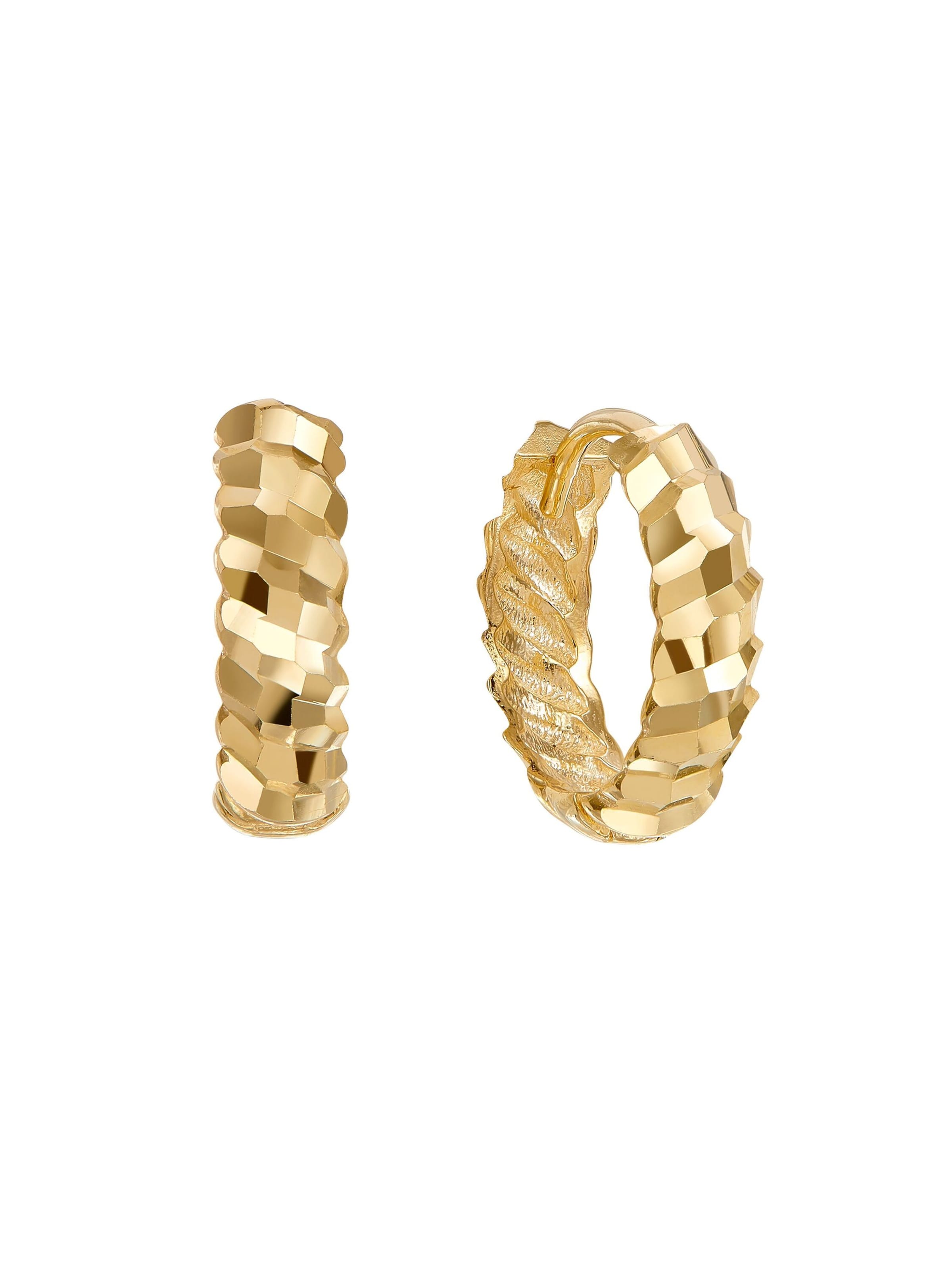 Fascination by Ellen K. Earrings in Gold: front