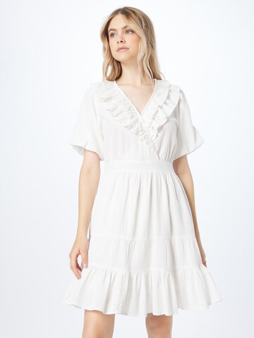 Neo Noir Dress 'Erika' in White: front