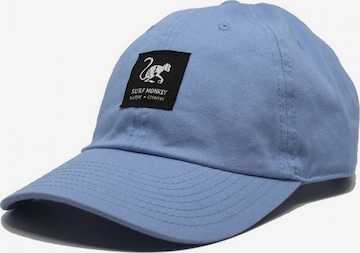 Surf Monkey - Gorra deportiva en azul: frente