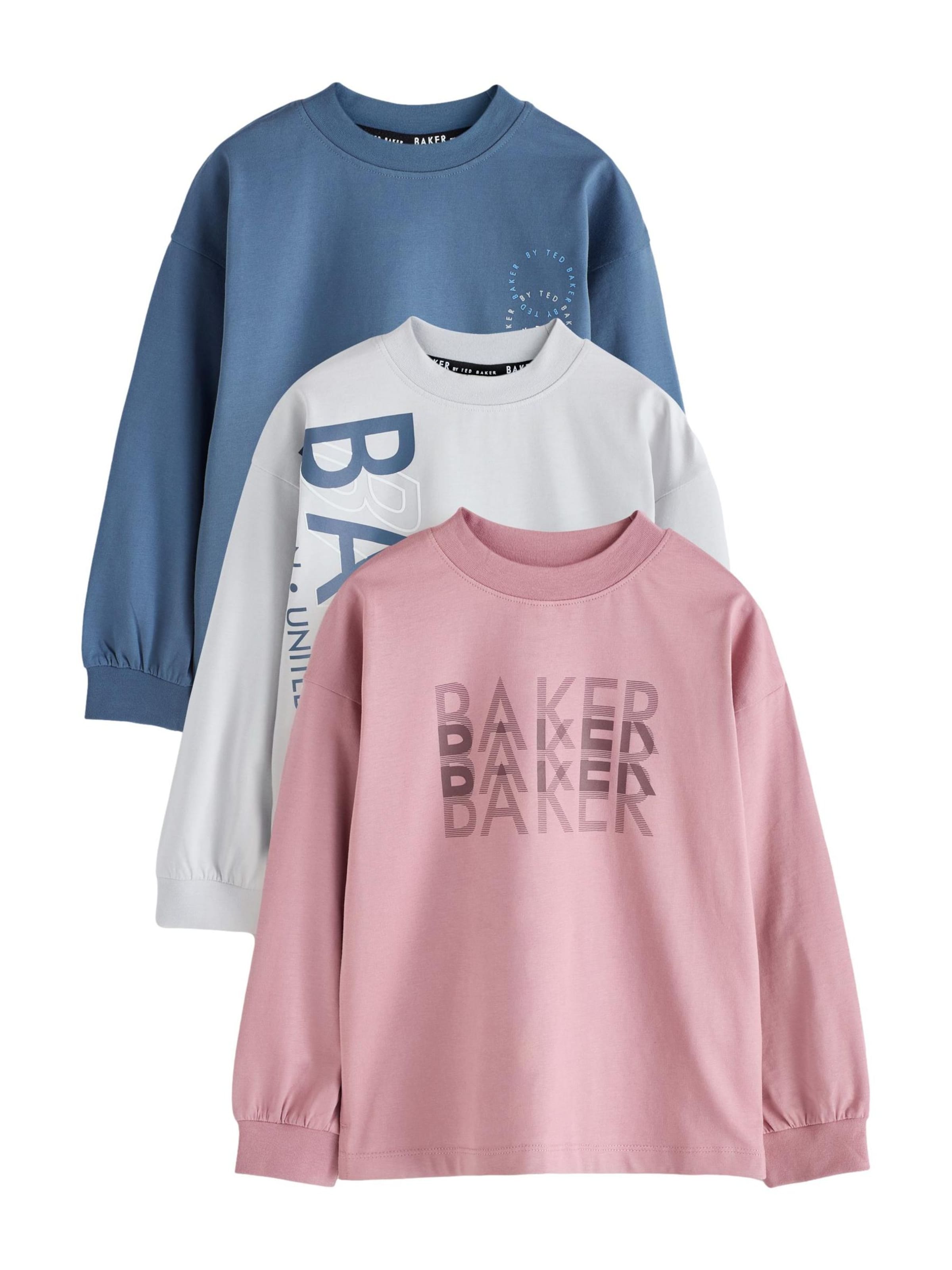 Baker by Ted Baker Shirt in Pink: front
