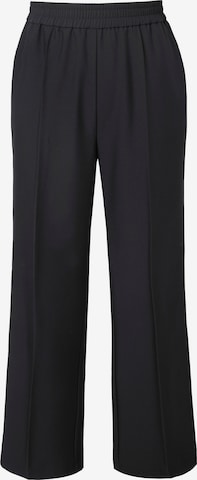 Pantalon à plis Studio Untold en noir : devant