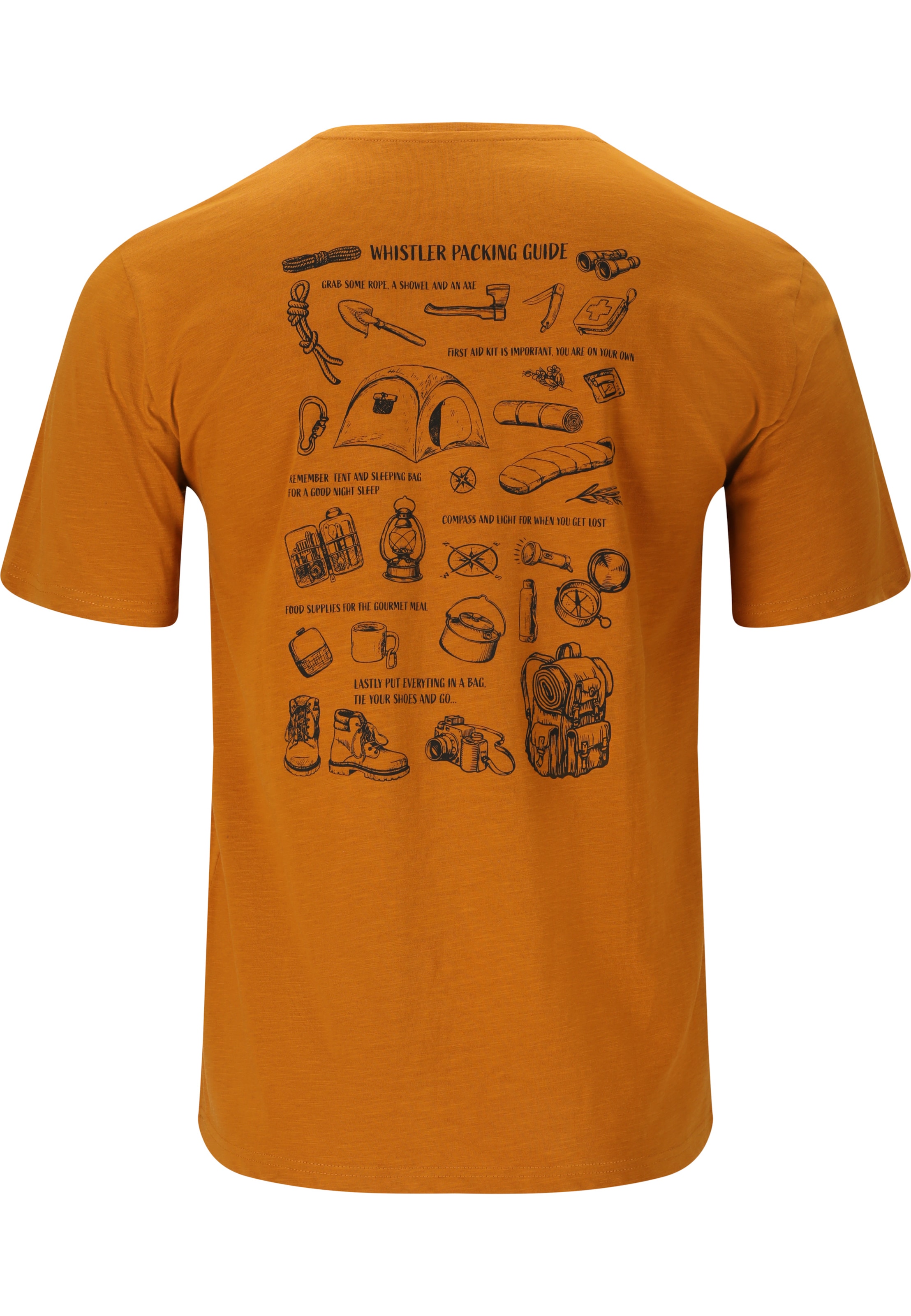 Whistler T-Shirt 'Caloot' in Orange