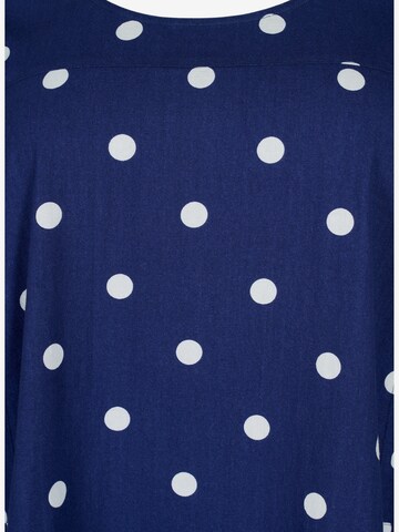 Robe 'JEASY' Zizzi en bleu