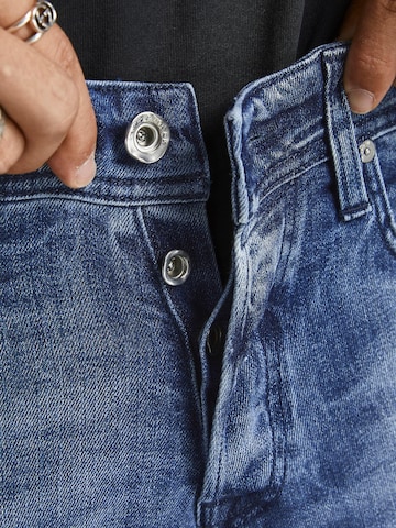 JACK & JONES Slimfit Jeans 'Glenn Rock' in Blauw