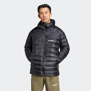 ADIDAS TERREX Outdoorjacke in Schwarz: Vorderseite