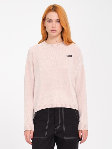 Volcom Sweater 'Bubble Tease' in Pink: front