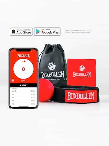 Boxbollen Fitnessapparatuur 'Boxbollen' in Rood: voorkant