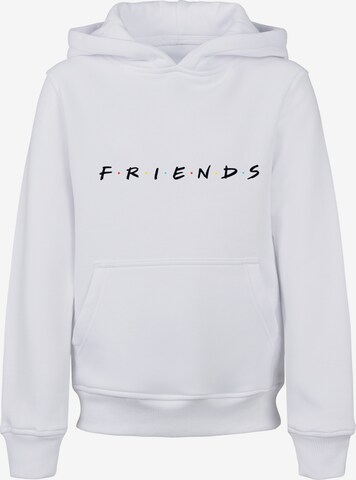 F4NT4STIC Sweatshirt 'Friends Text Logo' in Weiß: predná strana