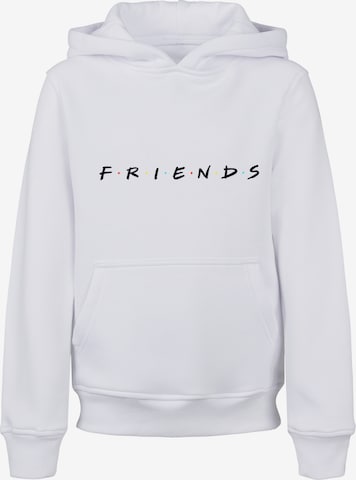 F4NT4STIC Sweatshirt 'Friends Text Logo' in White: front