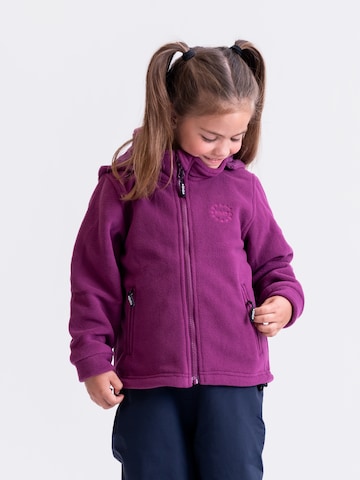 BMS Fleece Jacket in Purple: front