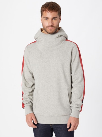 Sweat-shirt 'Shisha & Strand' Fli Papigu en gris : devant