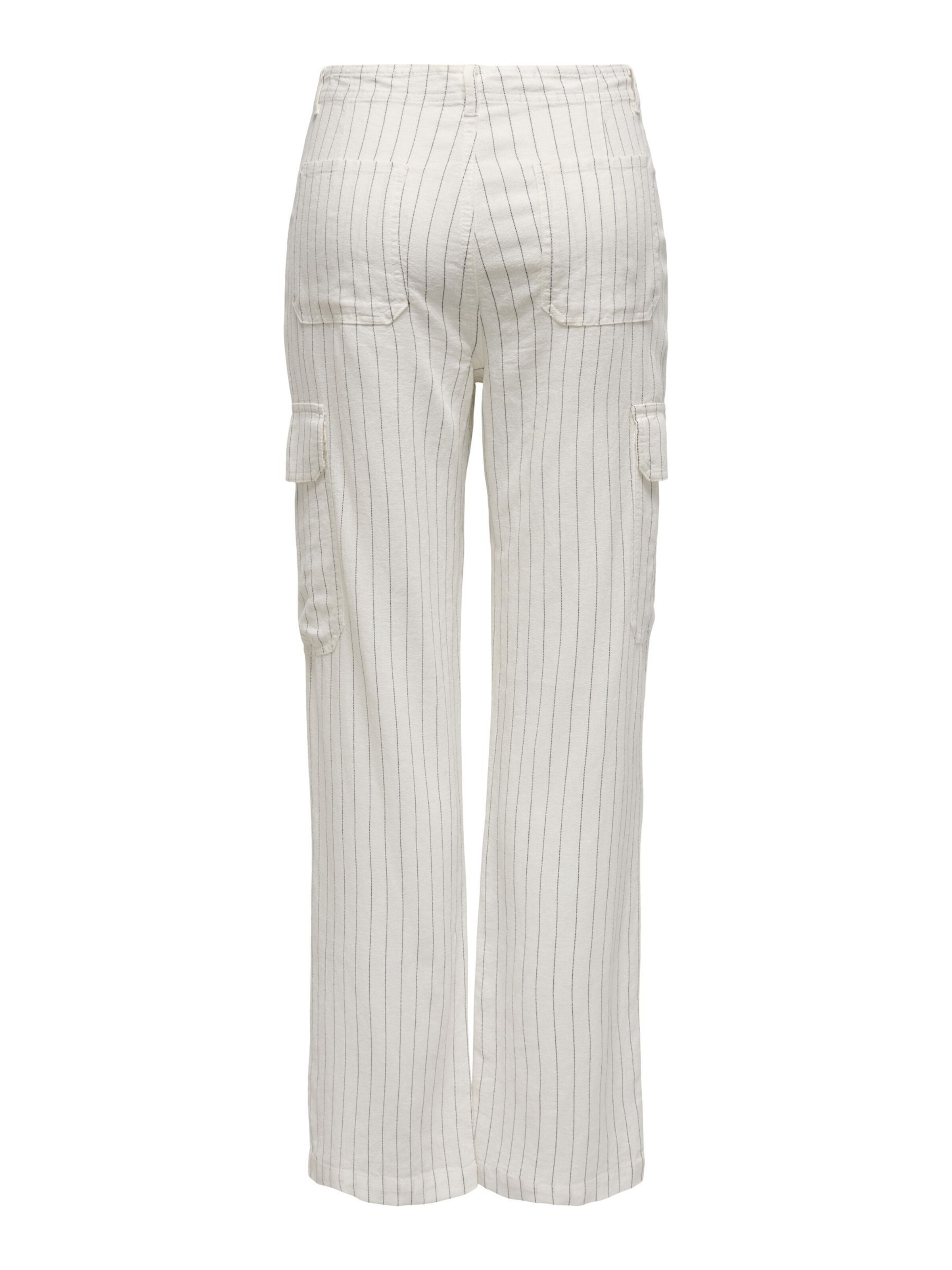 Regular Pantalon cargo 'ONLMalfy' ONLY en blanc