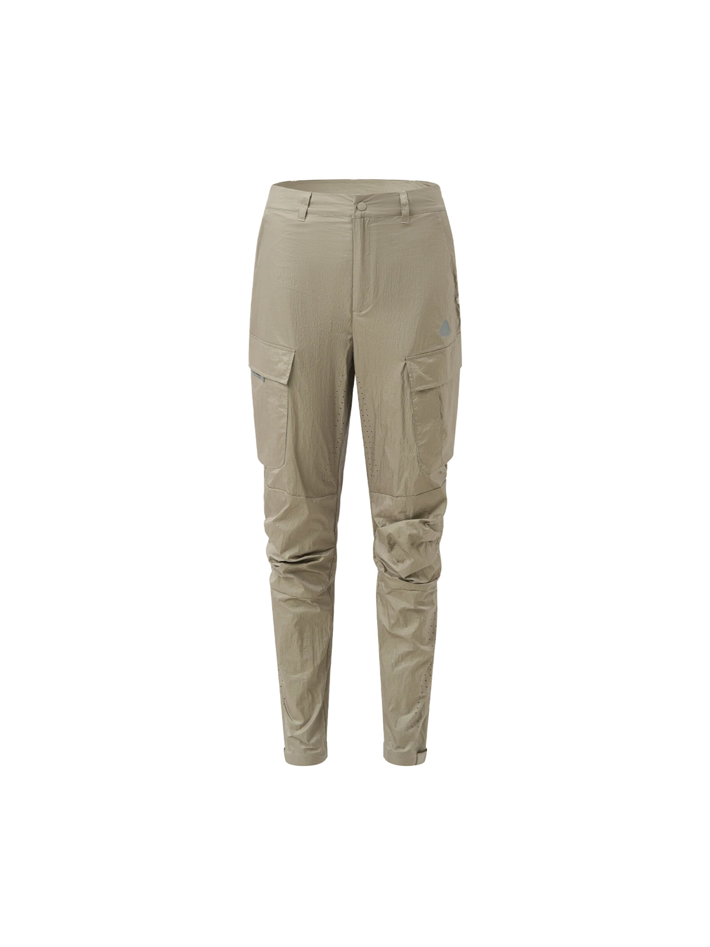 Slimfit Pantaloni cargo 'Mont Blanc Cargo Pants' di Jelenew in argento: frontale