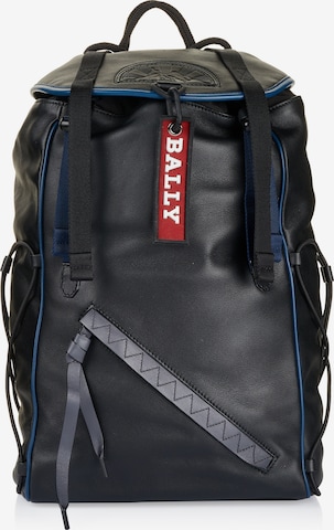 Sac à dos Bally en noir : devant