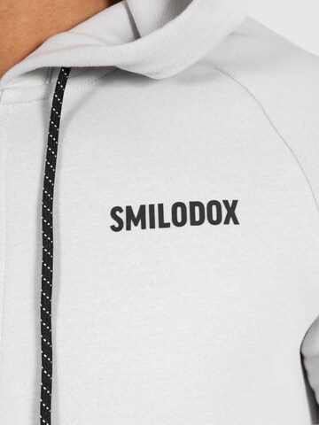 Smilodox Sweatjacke 'Trevorson' in Grau