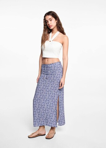 MANGO TEEN Skirt in Blue