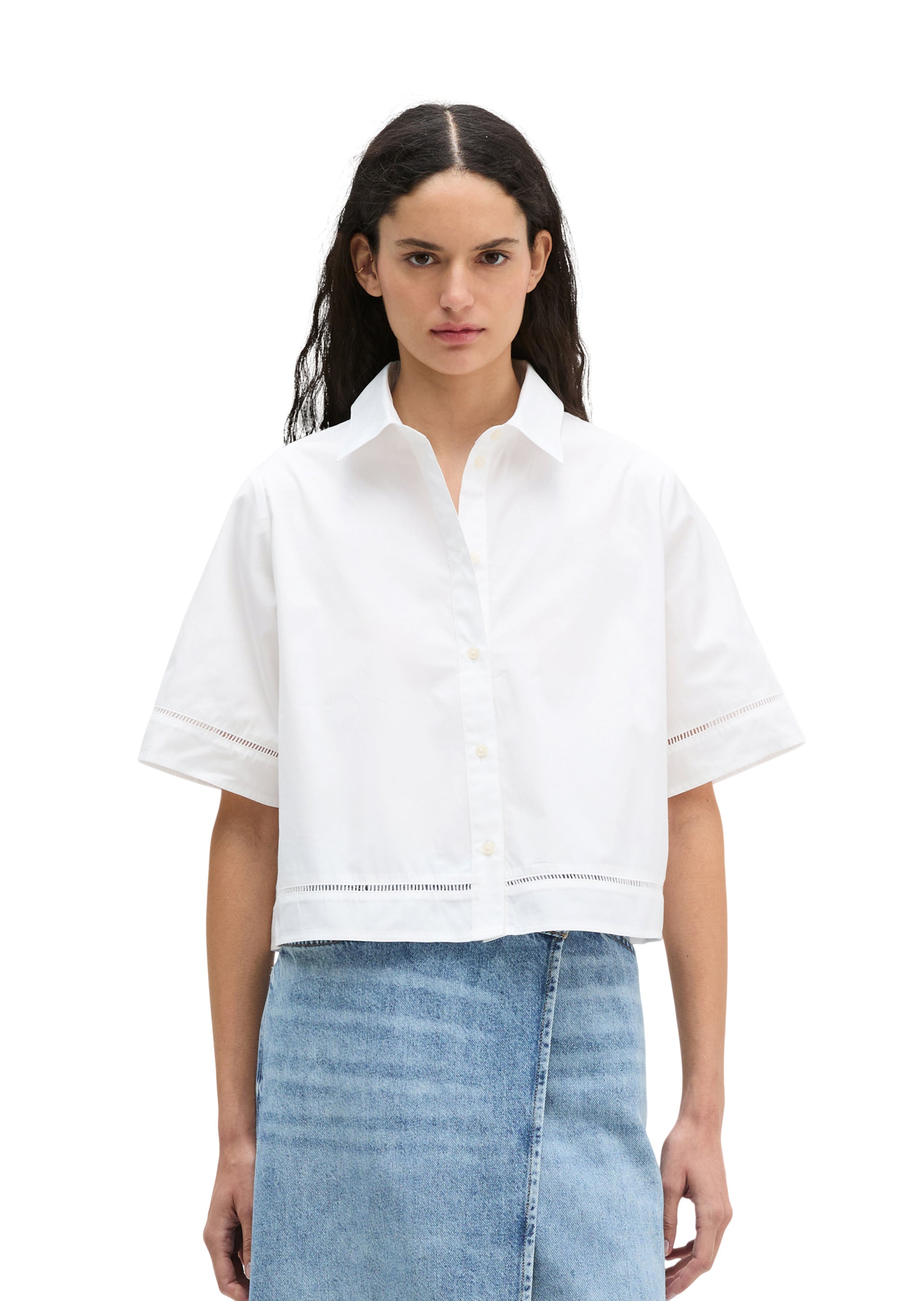 Marc O'Polo Blouse in White: front