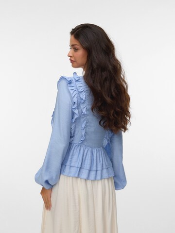 VERO MODA Bluza 'VMZOEY' | modra barva