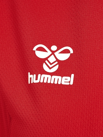 Hummel Sportief sweatvest 'AUTHENTIC' in Rood