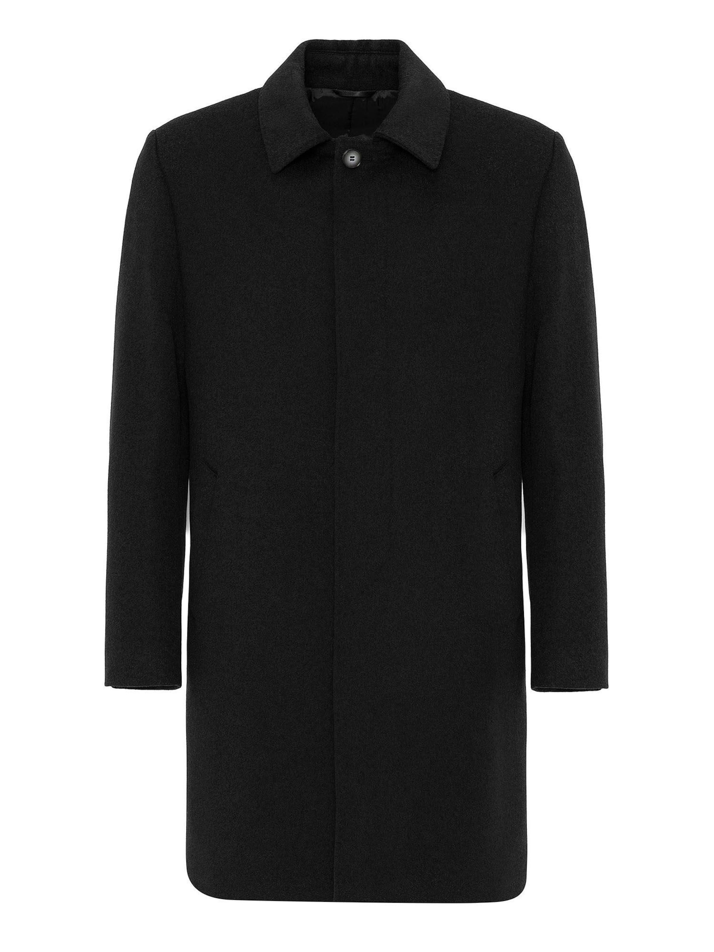 Manteau mi-saison Moxx Paris en noir : devant