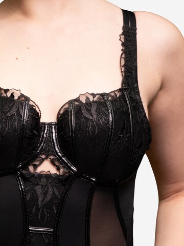 SugarShape Lingerie body 'MY PLEASURE' in Zwart