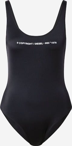 DIESEL Bralette Swimsuit 'LIA' in Black: front