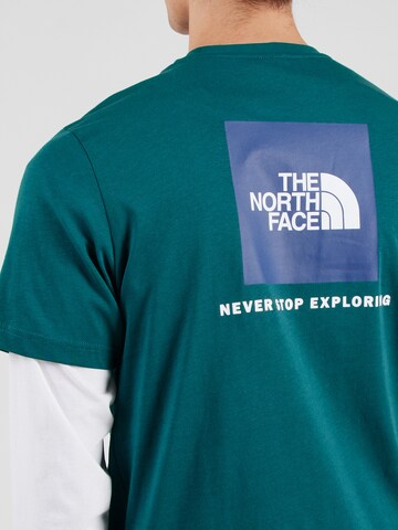 THE NORTH FACE Koszulka 'REDBOX' w kolorze zielony