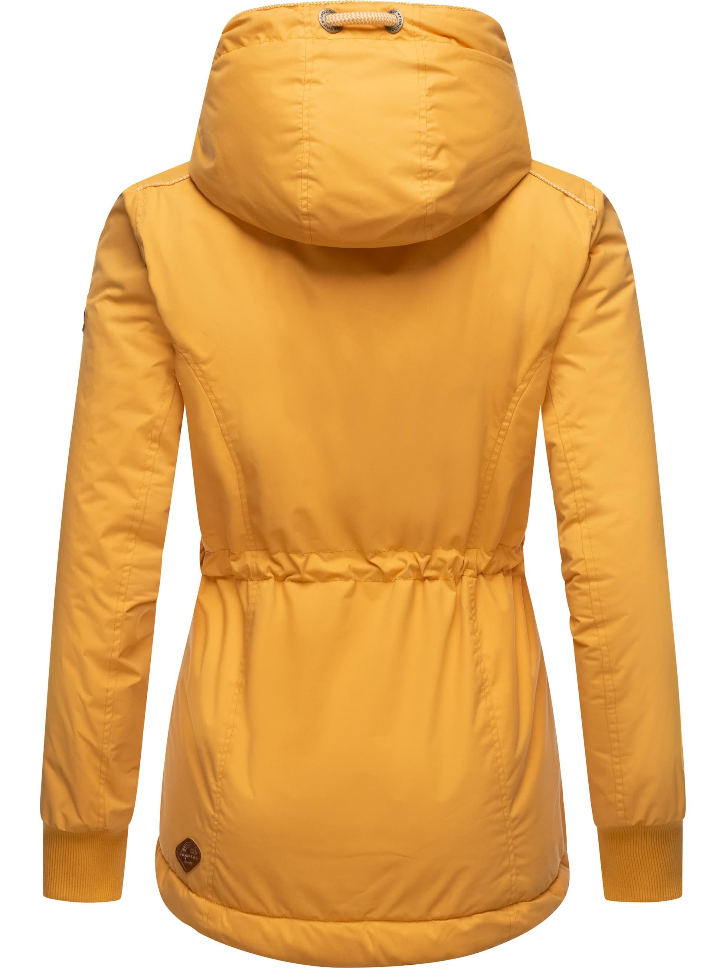 Ragwear Functionele jas 'Danka' in Geel