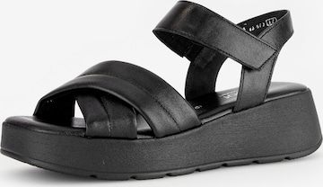 GABOR Sandals in Black: front