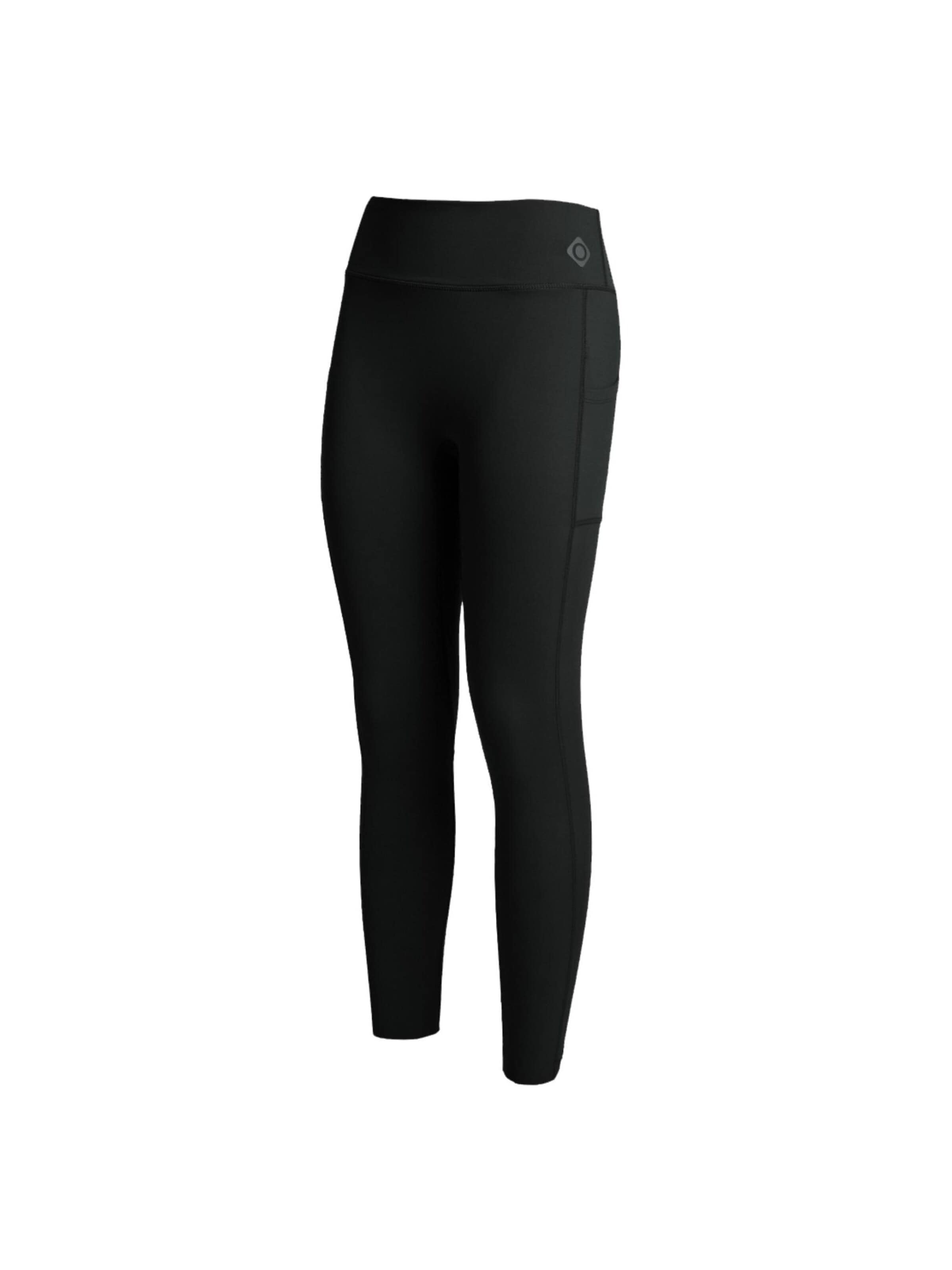Loosefit Leggings Izas en noir : devant