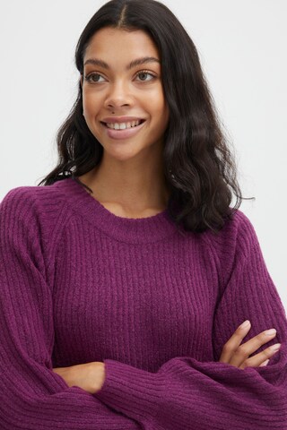 b.young Knit dress 'Nora' in Purple