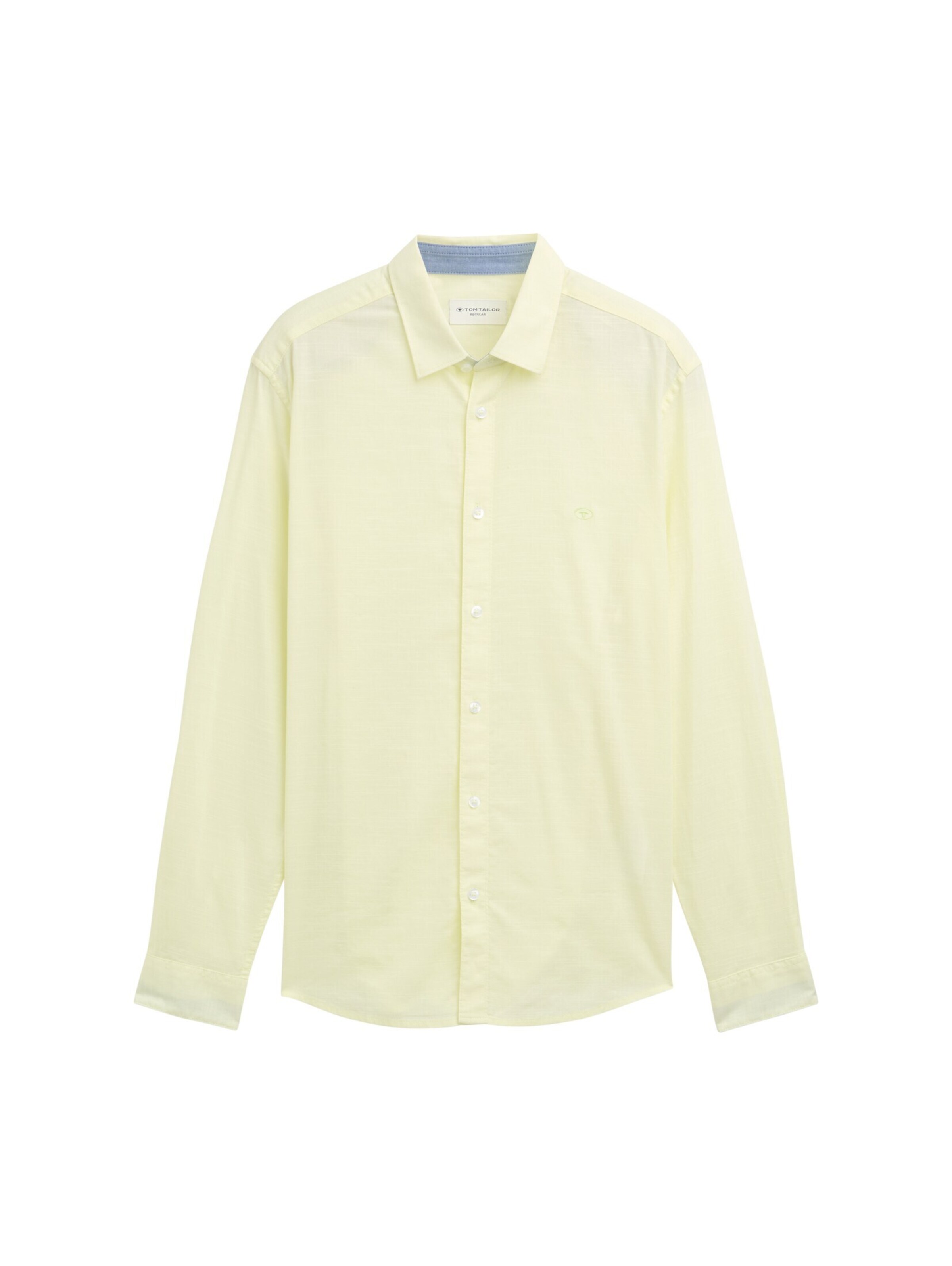 TOM TAILOR Regular fit Overhemd in Groen: voorkant